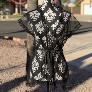 Victoria’s Secret lace mesh wrap